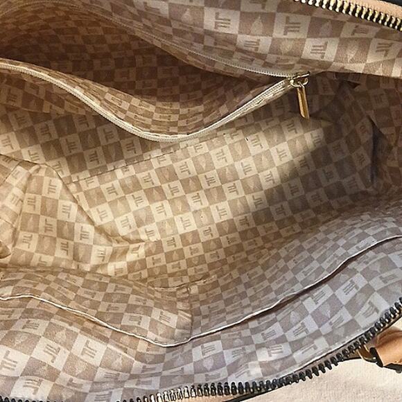 London Fog Handbag 11" NUDE Beige Croc Embossed Vegan Leather Preppy Elegant - Picture 8 of 13